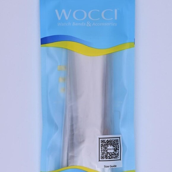 20mm Silicone Watch Band, Quick Release Rubber Replacement Strap with Black Stai - Picture 10 of 11